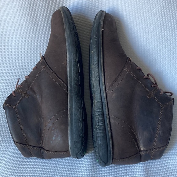 Timberland Edgemont Chukka Ankle Boots Brown Leather Lace Up Round Toe Sz 8.5 - Picture 4 of 8